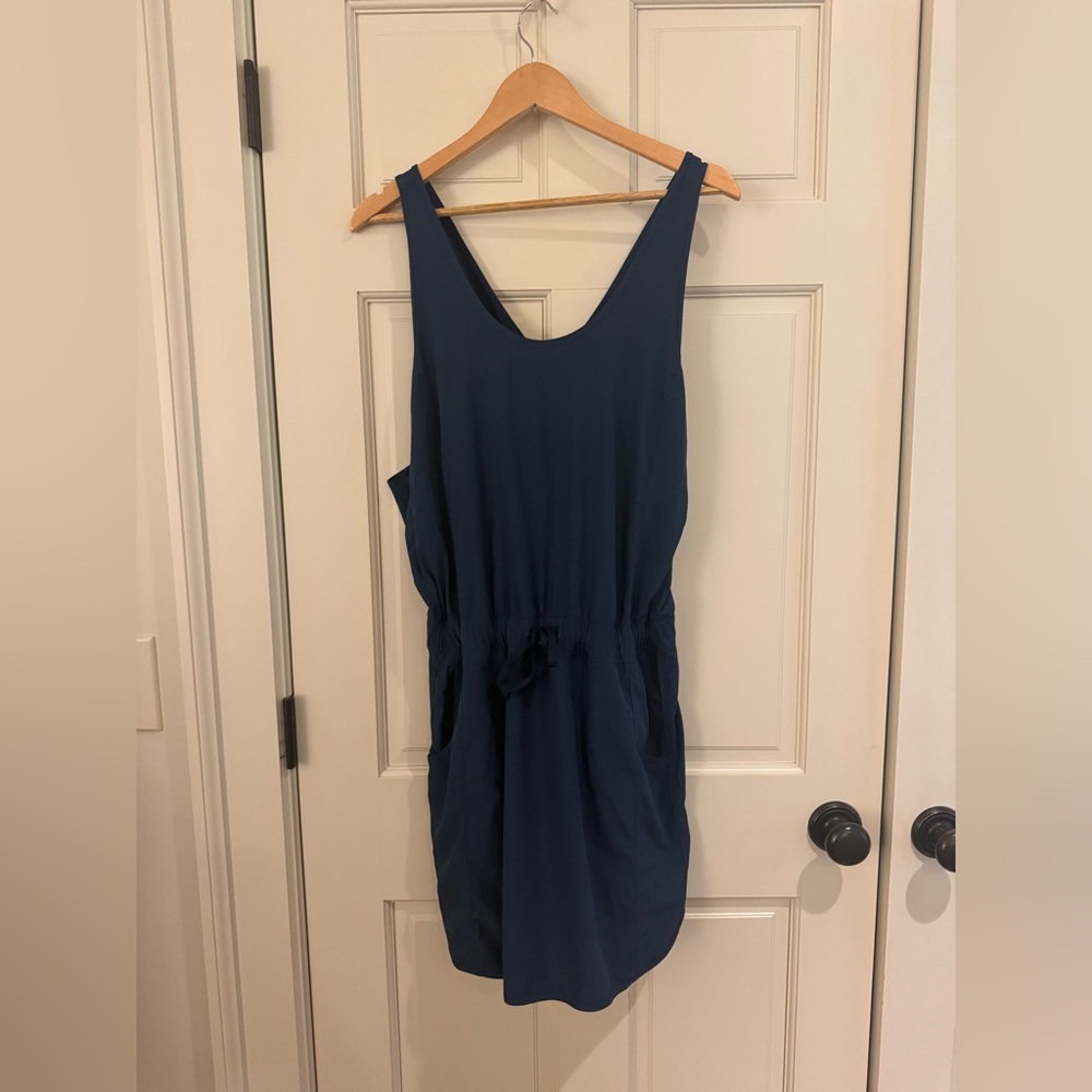 Patagonia Fleetwith blue dress